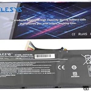 BLESYS AC15B7L batería MS2395 Compatible con batería de portátil Acer Aspire VX5-591G VX5-591G-55W5 VX5-591G-71TS VX5-591G-769T VX5-591G-58AX VX5-591G-70F9 VX5-591G-70R2 batería