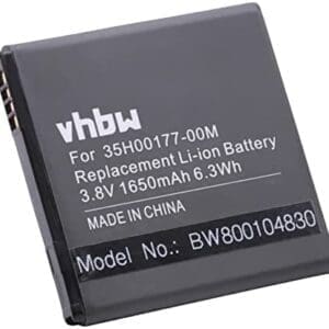 vhbw Batería Compatible con HTC Desire X, U, V, VC móvil, Smartphone (1600mAh, 3,7V, Li-Ion)