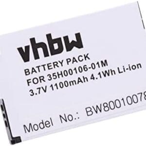 vhbw Batería Compatible con HTC Dream, Dream 100 móvil, Smartphone teléfono (1100mAh, 3,7V, Li-Ion)
