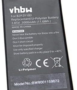vhbw Batería Recargable Compatible con HTC 2PZF100, Ocean Note, U-1w, U Ultra, U Ultra TD-LTE móvil, Smartphone (3000 mAh, 3,85 V, polímero de Litio)
