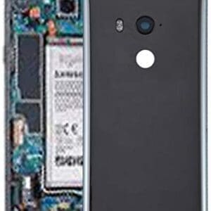 Part de Repuesto del teléfono Celular Tapa Trasera de la batería con Lente de cámara para HTC U11 +