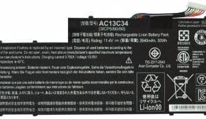 Acer AC13C34 Batería original para computadora portátil