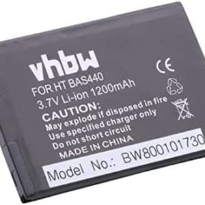vhbw Batería Recargable Compatible con HTC Incredible, Legend, Wildfire móvil, Smartphone PDA, Notepad, Tableta (1200 mAh, 3,7 V, Li-Ion)