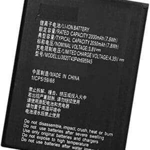 WXKJSHOP Batería de repuesto para ZTE Blade A3 (2000 mAh, 3,8 V, LI3820T43P4H695945) y L8