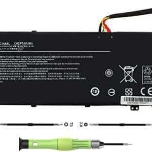 AC14A8L AC15B7L KT.0030G.001 Batería para Acer Aspire V15 Nitro VN7 VN7-571 VN7-571G VN7-572 VN7-572G VN7-591 VN7-591G VN7-791 VN7-791G VN7-792 VN7-792G VN7-592 VN7-592G, 11,4 V 52.5 WH