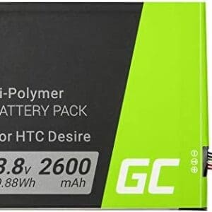 Green Cell B0PF6100 - Batería para HTC Desire 820 826 (células de polímero de Litio, 2600 mAh, 3,8 V)