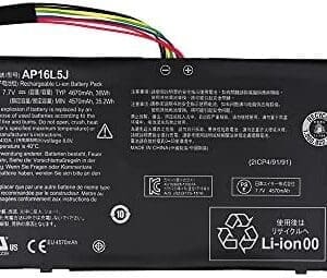 7XINbox 7.7V 36Wh 4670mAh AP16L5J Batería portátil Compatible con Acer Aspire Swift 5 SF514-52T SF514-53T Spin 1 SP111-32N 2ICP4/91/91