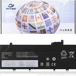 ANTIEE L17L3P71 01AV478 - Batería para portátil Lenovo ThinkPad T480S 20L7 20L8 Series Notebook L17M3P71 L17M3P72 01AV479 01AV480 SB10K97620 SB10K97621 SB10 SB1 SB10 K9762 2 11.58 V 57 Wh 4920 mAh