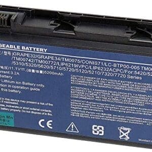 XITAIAN 5200mAh GRAPE32 TM00741 Repuesto Batería para Acer Extensa 5120 5210 5220 5230 5235 5420 5430 5610 5620 5630 7120 7420 7620