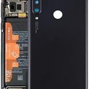 LENASH Batería Cubierta Trasera con Lente de la cámara for Huawei P30 Lite (48MP) (Negro) Q Reemplazo de la Cubierta Posterior (Color : Black)