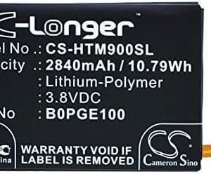 TECHTEK baterías Compatible con [HTC] 0PJA120, M9, One Hima, One M9, One M9 Plus, One M9+, One M9pw, One Me, One S9, One S9 TD-LTE, S9, S9u sustituye 35H00236-01M, para B0PGE100, para BOPGE100