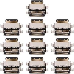 Instrucciones de Mantenimiento de Smartphones 10 PCS Conector de Puerto de Carga para Blackberry Key2 / Key2 Le BBF100-6, BBF100-1, BBF100-2, BBF100-4, BBE100-4, BBE100-5, BBE100-1, BBE100-2