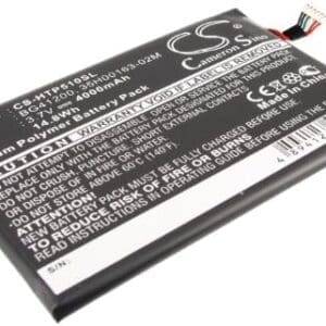 Batería Compatible con fit to HTC EVO View 4G, BG41200, 35H00163-00P, P510E, Flyer, 35H00163-02M, 35H00163-00M