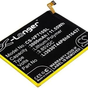TECHTEK baterías Compatible con [ZTE] Blade X, Z965, para [Vodafone] Smart V8, VFD 710, Vfone 6+ sustituye Li3930T44P6h816437 FBA
