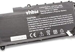 vhbw Batería Recargable Compatible con HP Pavilion 11-N002NP, 11-N002NS, 11-N002TU, 11-N003EX, 11-N003NG Notebook (3800 mAh, 7,6 V, Li-Ion)