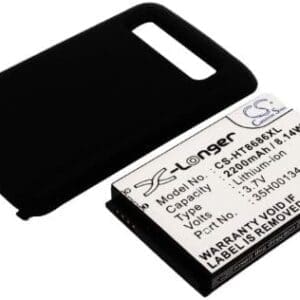 TECHTEK baterías Compatible con [HTC] 7 Trophy, Spark, T8686, para [Verizon] MWP6985, MWP6985VW, Trophy sustituye 35H00134-17M