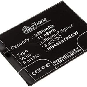 cellePhone batería Li-Polymer para Huawei Honor 6A 6C 7S Play 7 - P9 Lite Mini (reemplazado HB405979ECW)