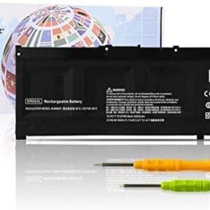 ANTIEE SR04XL Battery for HP 917678-1B1 917678-2B1 917724-855 HSTNN-DB7W HSTNN-IB7Z TPN-Q193 Omen 15-ce000 Pavilion Power 15-cb000 15-cb500（15.4V 4550mAh/70.07Wh） Notebook