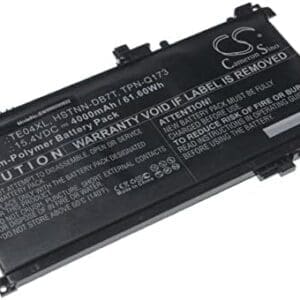vhbw Batería Recargable Compatible con HP Pavilion 15-BC207NS, 15-BC207UR, 15-BC208UR, 15-BC209NL Notebook (4000 mAh, 15,4 V, polímero de Litio)