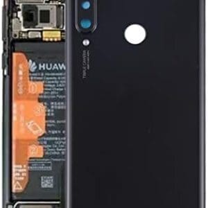 LISUONG TYTY AYSMG batería Cubierta Trasera con Lente de la cámara for Huawei P30 Lite (48MP) (Negro) (Color : Black)