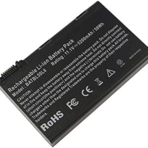 ARyee 5200mAh 11.1V BATBL50L6H Batería para Acer Aspire 3100 3690 5100 5110 5210 5610 5630 5650 5680 TravelMate 2490 5510 BATBL50L6H BATBL50L4 BATBL50L6 Series