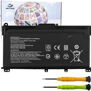 ANTIEE HT03XL L11119-855 Laptop Batería para HP Pavilion 14-CE 14-CF 14-DF 15-CS 15-DA 15-DB 15-DW 17-by 17-CA Series 15-CS0053CL 15-DW0033NR 15-DA0014DX L11421-542 HSTNN-UB7J HSTNN-DB8R HT03041XL