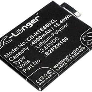 TECHTEK baterías Compatible con [HTC] 2PXH100, E66, One X10, One X10 LTE-A, X10, X10 LTE-A, X10w sustituye 35H00264-00M, para B2PXH100