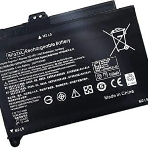 ANTIEE BP02XL 849909-850 Batería para HP Pavilion Notebook PC 15 15-AU000 15-AU010WM 15-AU018WM 15-AU020WM 15-AU062NR 15-AU123CL 15z-AW000 TPN-Q172 849569-421 849569-542 7.7V 41Wh