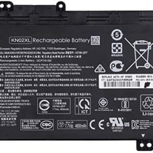 Vvsialeek KN02XL HSTNN-UB7U - Batería para portátil compatible con HP Pavilion x360 11-AD 11-AD010CA 11-AD051NR