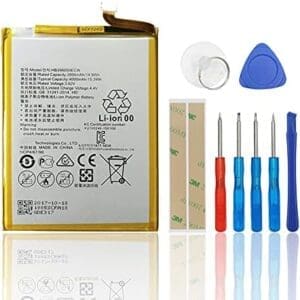 SwarKing Batería de repuesto compatible con Huawei Mate 8 NXT-AL10 NXT-TL00 NXT-CL00 HB396693ECW con kit de herramientas.