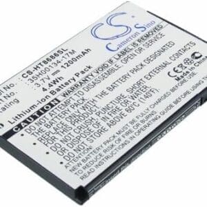 Batería Compatible con fit to HTC 35H00134-17M, Spark, WT7, M1, T8686, PC40100, 7 Trophy