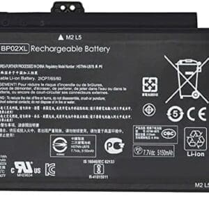 XITAIAN 7.7V 41Wh BP02XL Repuesto Batería para HP Pavilion PC 15 15-AU 849909-850 15-AU010WM 15-AU018WM 849569-421 Series HSTNN-LB7H BP02041XL HSTNN-UB7B 849569-541TPN-Q175