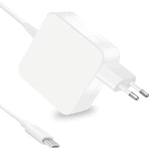 FSKE 61W/67W USB C Mac Book Cargador Adaptador para MacBook Pro/Air 13 12 Pulgadas 2016 2017 2018 2019 2020 Type C Adaptador, Apto para Otras Fuentes de Alimentación USB-C