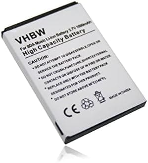 vhbw Batería Compatible con HTC P3470 móvil, Smartphone teléfono (1000mAh, 3,7V, Li-Ion)