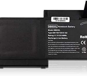 ASUNCELL SB03XL Batería para portátil para HP EliteBook 720 G1 720 G2 725 G1 725 G2 820 G1 820 G2 825 G1 825 G2 Series, SB03046XL 717378-001 HSTNN-IB4T HSTNN-LB4T