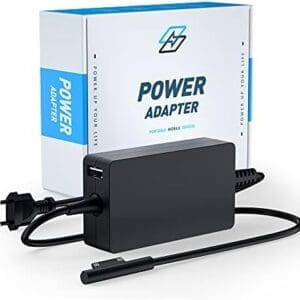 44W Cargador Adaptador para Microsoft Surface Pro 6/ Pro 5/ Pro 4/Pro 3, Surface Laptop 2/1, Surface Book 2/1, Surface Go 3/2/1, Modelo 1800 1796 1736 1735 1625, Adaptador de Corriente Microsoft