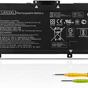 ANTIEE LK03XL Laptop Batería para HP Envy 17M-AE011DX 17M-AE111DX 17-ae143ng Envy X360 15-BP000NB 15-BP107TX 15-bp101nc 15M-BP012DX Series HSTNN-UB71 916368-541 916814-855 11.55V 55.8Wh