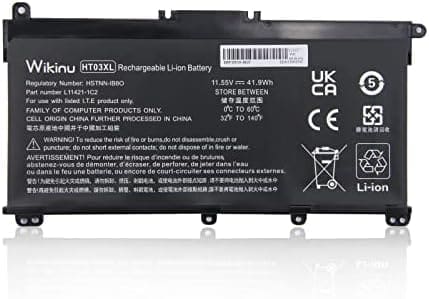 Wikinu HT03XL L11119-855 Batería para HP Pavilion 17-by 17-CA 15-CS 15-DA 15-DB 15-DW 15-DY 15-CW 15-EF 15-CU 14-CE 14-CF 14-DF 14-DH 14-CK 14-DQ 15-CS3073CL 15-DA0014DX L11421-2C2 HSTNN-LB8M