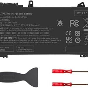 ASUNCELL 45Wh RE03XL Batería para HP ProBook 430 G6 440 G6 450 G6 455 G6 455R G6 HP HSTNN-0B1C HSTNN-DB9A zhan 66 G2 14 66 Pro 13 G2 HSTNN-UB7R L32407-2B1 L32407-2C1 L32407-AC1 L32656-005