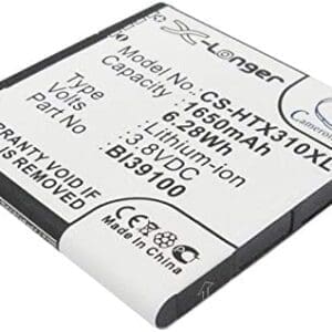 1600mAh Battery For HTC Titan, X310E, Sensation XL, Eternity, Bunyip, Bass