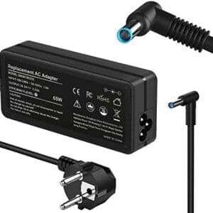 Reemplazo del Cargador de computadora portátil de 19.5V 3.33A 65W para HP Elitebook 850-G3 840-G3 820-G3 745-G3 725-G3 755-G3 840-G4 820-G4 850-G4 Cable de alimentación del Adaptador de CA