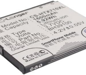 TECHTEK baterías Compatible con [HTC] C110e, G20, Holiday, Omega, PH39100, Radar, Raider 4G, Raider 4G LTE, Vivid, Vivid 4G, X710a, X710e, X710s, para [Google] G20, para [T-Mobile] Raider 4G, para [T
