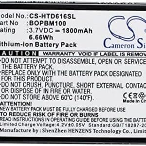 TECHTEK baterías Compatible con [HTC] D616d, D616h, D616w, Desire 616, Desire 616 Dual SIM, Desire D616, Desire D616D, Desire D616H, Desire D616w, V3 sustituye 701701000951, para BOPBM100