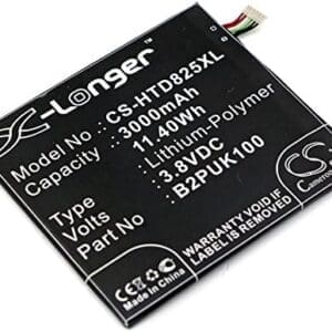 TECHTEK baterías Compatible con [HTC] 2PUK00, D825h, D825u, Desire 825, Desire 825 Dual Sim, Desire 825 TD-LTE sustituye 35H00258-00M, para 35H00258-03M, para B2PUK100