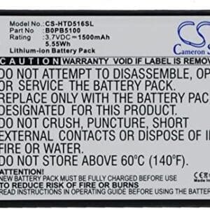 TECHTEK baterías Compatible con [HTC] D316, D316d, D516, D516c, D516d, D516t, D516w, Desire 516, Desire 516c, Desire 516t, Desire 516w, Desire D316, Desire D316d, Desire D516d, Desire D516t, Desire D