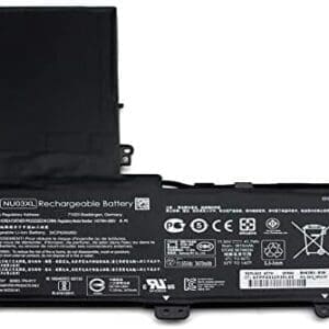 Batería de Repuesto NU03XL, TPN-C128, TPN-W117 HSTNN-UB6V HP Pavilion x360 11-u000