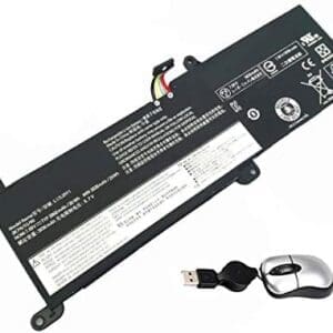 Amsahr L17L2PF1-05 - Batería de reemplazo para Lenovo L17L2PF1, IdeaPad 330-14IKB, 330-15IKB, 330-15IKB Touch (Incluye Mini ratón óptico) Color Gris