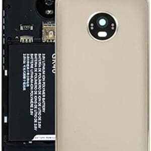LIUXING Tapa Trasera de batería for Motorola Moto G5 Plus batería (Color : Gold)
