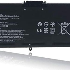 Batería de Repuesto for Pavilion x360 BK03XL, BA014DX BA114DX HSTNN-LB7S TPN-W125 BK03041XL 916366-421 541 916811-855 for HP Pavilion x360 14-ba000:11.55V.41.7Wh