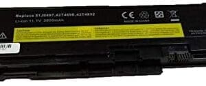 WYGUO 42T4832 42T4833 51J0497 42T4691 42T4688 42T4690 42T4691 Reemplazo de la batería del portátil para Lenovo ThinkPad T400s T410s (S Version Only)(11.1V 3800mah)